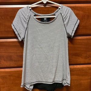 Kids C9 Champion Shirt. Black & White. Size S (6-6x)